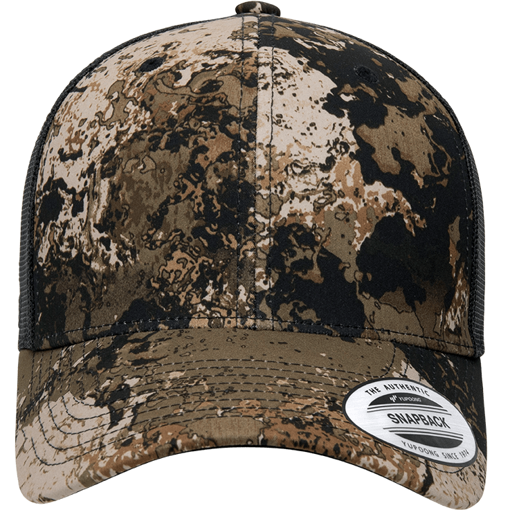 YP CLASSICS SB（ユーポンスナップバックフラットバイザー）Veil Camo