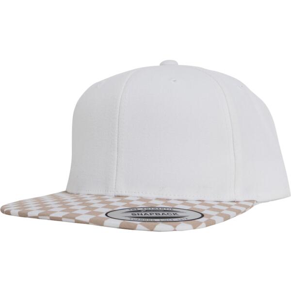 ヨーロッパ限定モデル！チェッカープリントバイザーCheckerboard Snapback  (ユーポンスナップバック) 【本体価格(税抜)￥3,990】 サムネイル