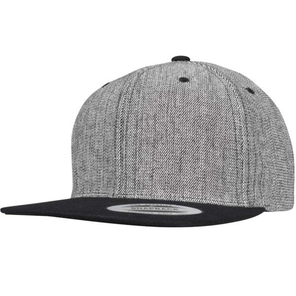 YP CLASSICS SB（ユーポンスナップバックフラットバイザー）ヨーロッパ限定モデル シンプルでスタイリッシュ メランジソリッド Melange Solid Snapback  【本体価格(税抜)￥3,990】 サムネイル