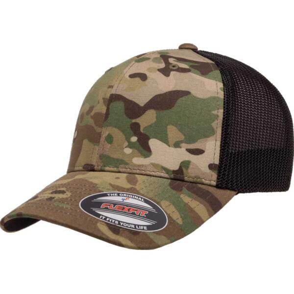 FLEXFIT（フレックスフィット）MULTICAM® TRUCKER MESH CAP マルチカモシリーズ メッシュキャップ【本体価格(税抜)￥3,990】 サムネイル