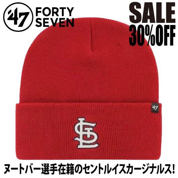 【SALE30%OFF 】カージナルス ヘイメイカー ’47 カフニットHYMKR23ACE【本体価格(税抜)￥4,200→￥2,940】 サムネイル