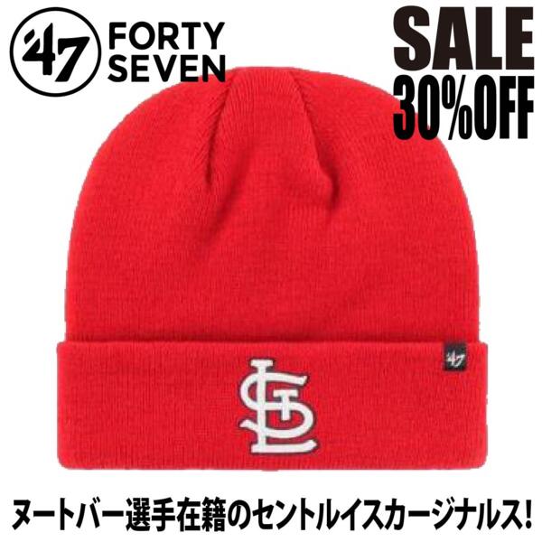 【SALE30%OFF 】カージナルス レイズド '47 カフニットRKN23ACE【本体価格(税抜)￥4,200→￥2,940】 サムネイル