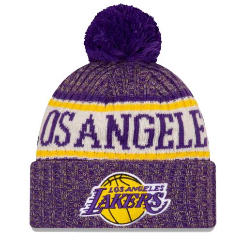 SALE 30%OFF NewEra（ニューエラ） ニット帽 NBA ロサンゼルス・レイカーズ【本体価格(税抜)￥5,800→￥4,640】 サムネイル