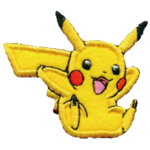 ピカチュウシールワッペン【本体価格(税抜)￥400】PXS001 サムネイル