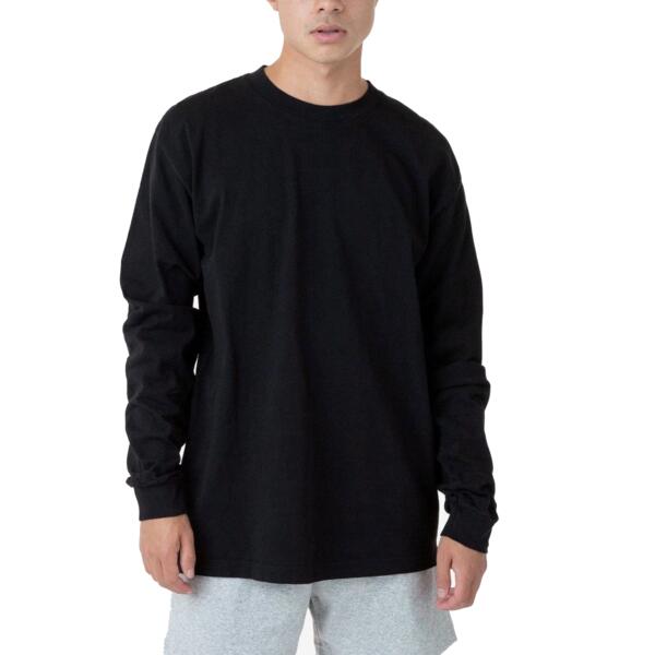LOS ANGELES APPAREL 6.5oz Long Sleeve Garment Dye Crew Neck T-Shirt【本体価格(税抜)￥5,800】LA1807GD(2XL) サムネイル