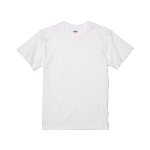 UNITED ATHLE 5.6oz ハイクオリティーTシャツ ホワイト【本体価格(税抜)￥1,250】500101-0001(S～XL) サムネイル