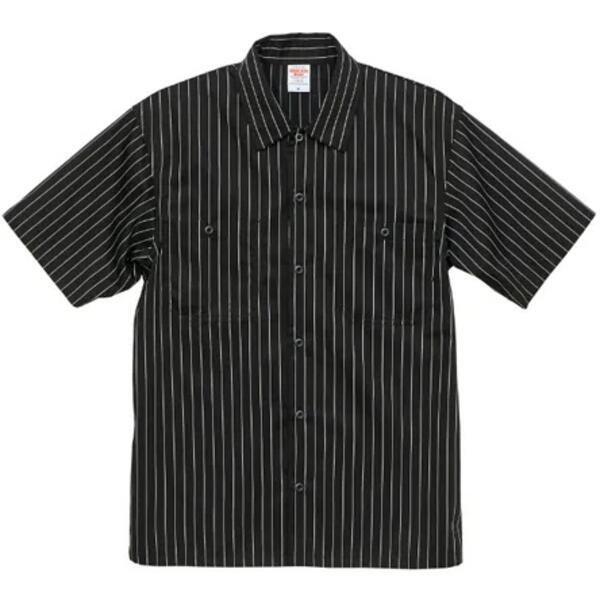 UNITED ATHLE　T/C ストライプ S/S シャツ【本体価格(税抜)￥5,220】178101 サムネイル
