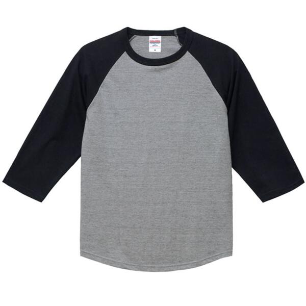 UNITED ATHLE　ラグラン3/4スリーブTシャツ【本体価格(税抜)￥1,820】504501 サムネイル