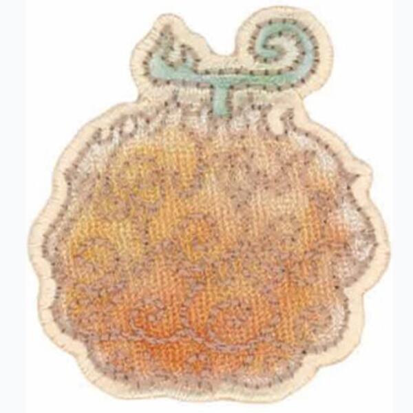 メラメラの実シールワッペン【本体価格(税抜)￥500】 PEW102 サムネイル