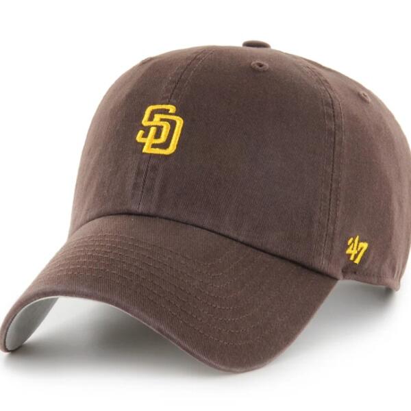 パドレス キャップ ベースランナー ’47 クリーンナップBSRNR21GWS【本体価格(税抜)￥4,800】47B-BSRNR21GWS-BW サムネイル