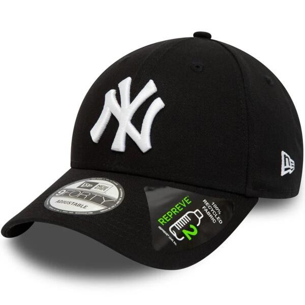 ニューエラ 9FORTY REPREVE LEAGUE ESS BLACKヤンキース 60348846【本体価格(税抜)￥6,900】 サムネイル