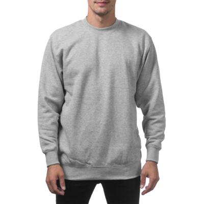 【同時購入でパーカー刺繍無料キャンペーン】PRO CLUB Heavyweight Crew Neck Fleece Pullover Sweater【本体価格(税抜)¥6,800】 サムネイル