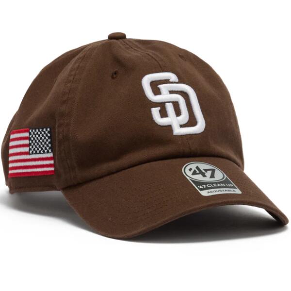 47BLAND（フォーティセブン）47 クリーンナップ サンディエゴ・パドレス HERITAGE【本体価格(税抜)￥4,800】 サムネイル