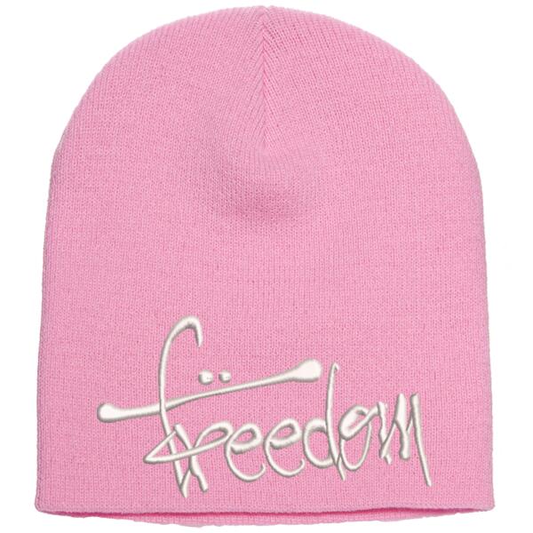 FREEDOM13-3D刺繍 - ニットキャップは冬の定番、だからこそシンプルなBEANIEが嬉しい。　YUPOONG BEANIE 定番 Knit Beanie Cap サムネイル