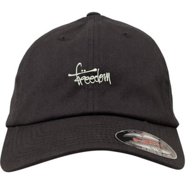 FREEDOM01 平刺繍 - DADCAPのフレックスフィット  FLEXFIT® COTTON TWILL DAD CAP  サムネイル