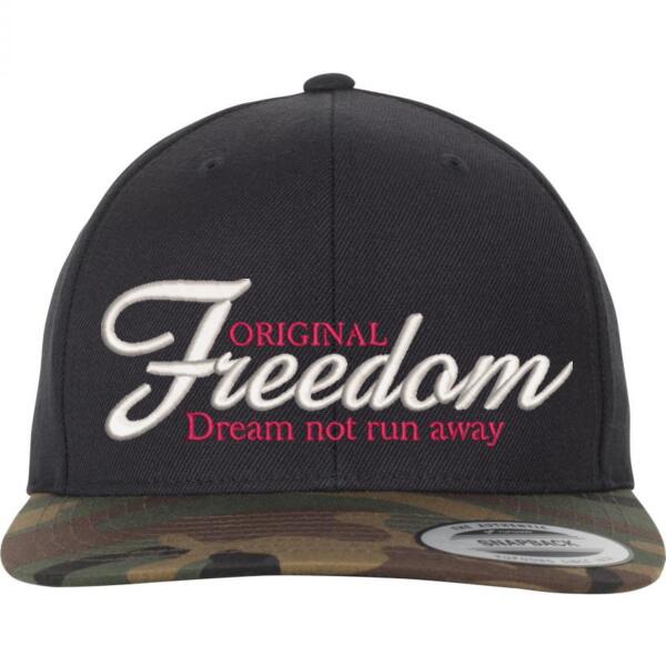 FREEDOM11-3D刺繍   - 迷彩柄ツートンスナップバック YP CLASSICS® PREMIUM SNAPBACK CAMO  2T サムネイル