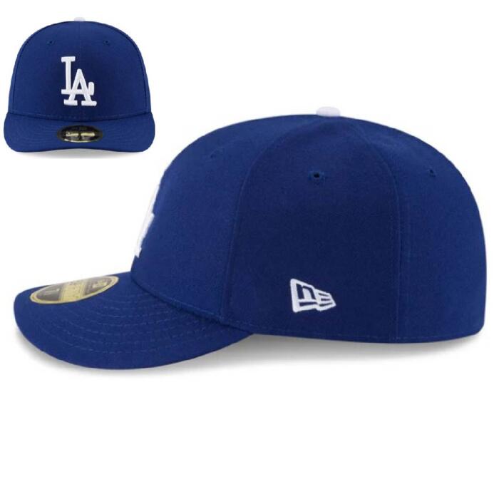 【ネーム刺繍無料キャンペーン】Triple Player Side Patch Low Profile 59FIFTY Fitted ROYALドジャース【本体価格(税抜)￥11,000】 サムネイル