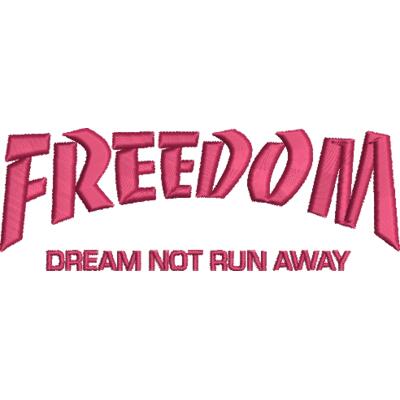 FREEDOM07-平刺繍 1500円 サムネイル