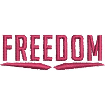 FREEDOM20-平刺繍　1000円 サムネイル