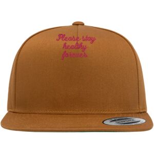 YP CLASSICS SB（ユーポンスナップバックフラットバイザー）YP Classics 5-panel cotton twill snapback cap【本体価格(税抜)￥2,990】 サムネイル