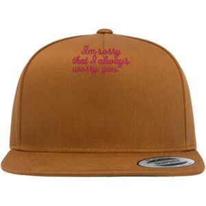 YP CLASSICS SB（ユーポンスナップバックフラットバイザー）YP Classics 5-panel cotton twill snapback cap【本体価格(税抜)￥2,990】 サムネイル