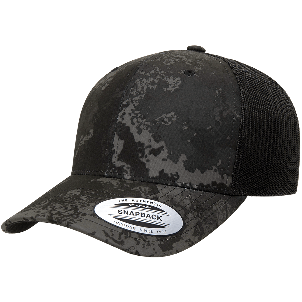 【新品】2022 ロデオクラフト VEIL CAMOレトロトラッカーキャップ YP CLASSICS SB（ユーポンスナップバックフラットバイザー）Veil Camo