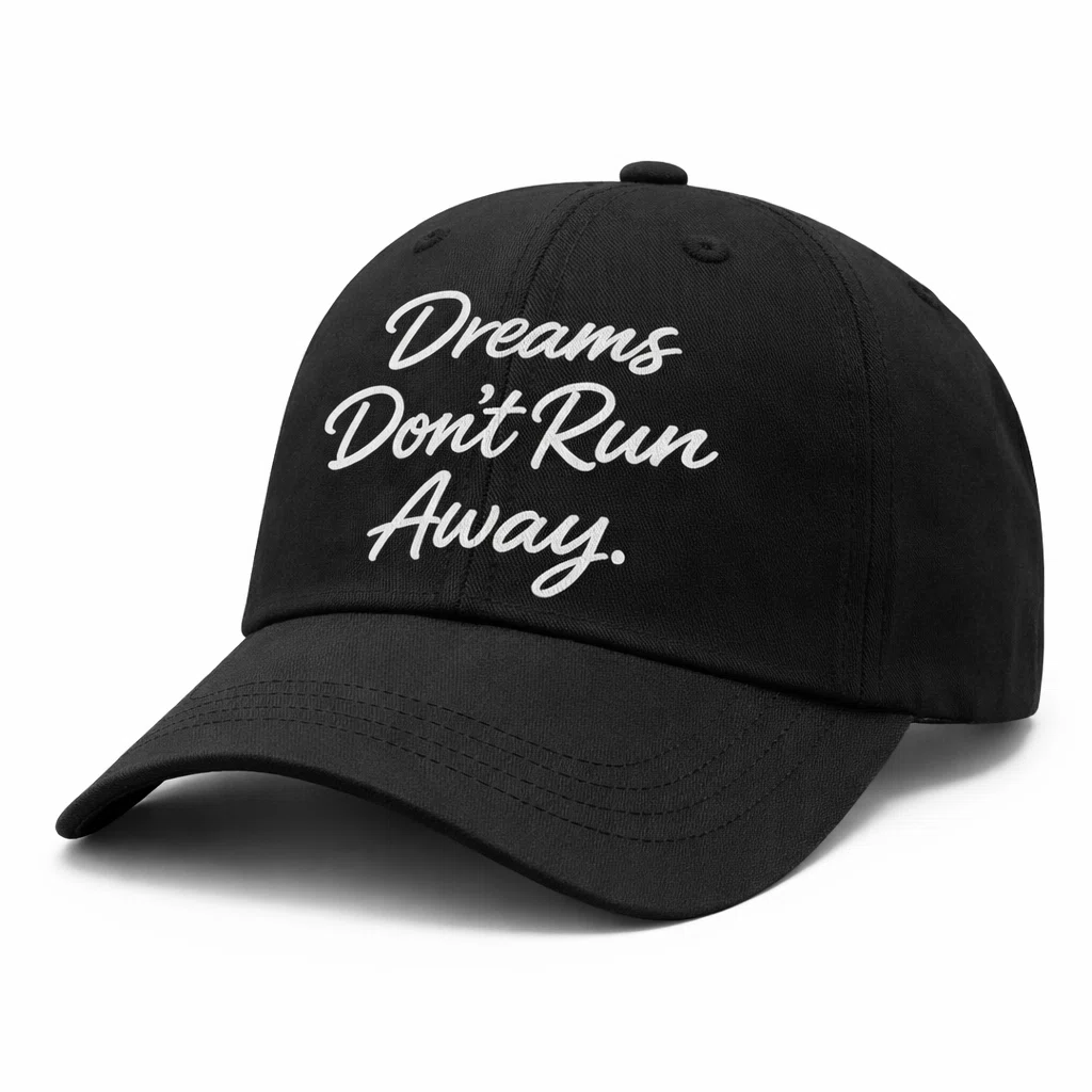 Dreams Don't Run Away キャップデザイン